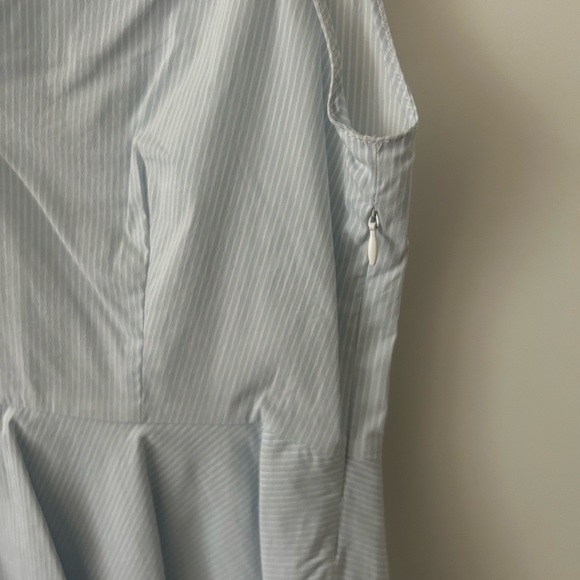 Zara Striped V-Neck Peplum Top - Picture 3 of 6